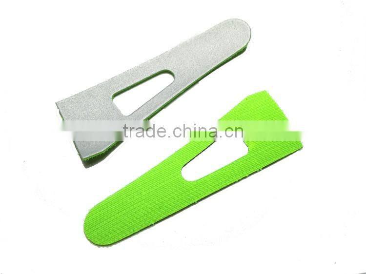 Custom reflecting light adhesive strap for outdoor garment