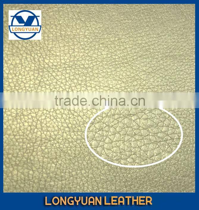 Embossed Light design Pu leather with twill fabric for sofa/car leather seat/upholstery/leather sofa supplier in wenzhou