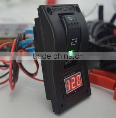 VOLTMETER BATTERY TEST PANEL