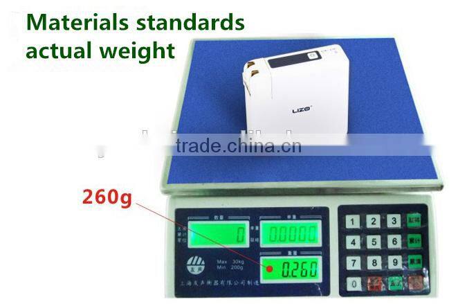 2016 NEW products hot selling factory price universal power bank with fc ce rohs