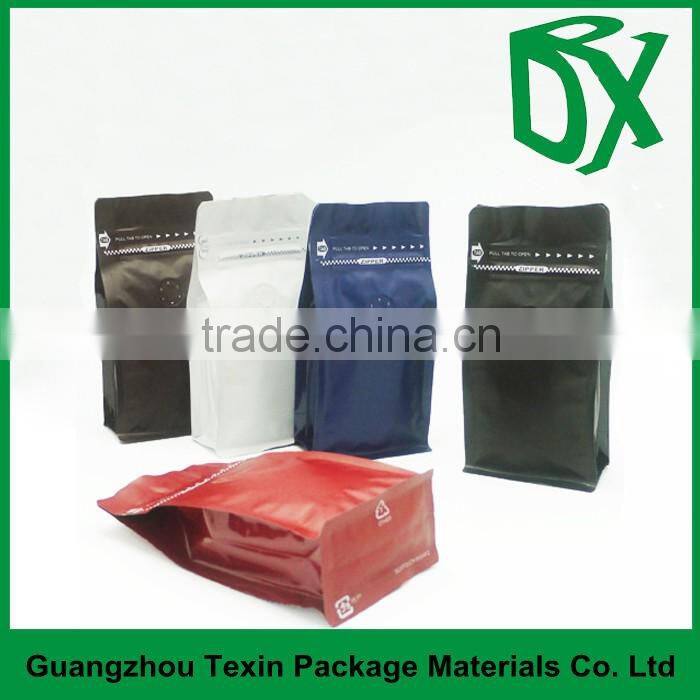 China Guangdong Accepted Customized Tin Tie Coffee Beans Bag
