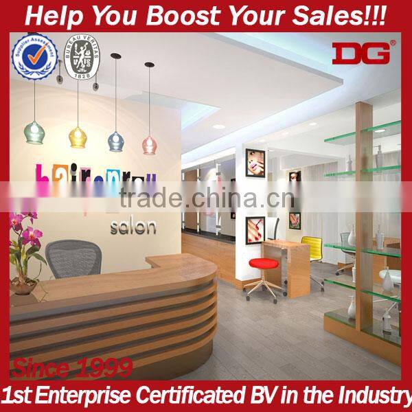 China supplier manicure and pedicure design mini salon furniture