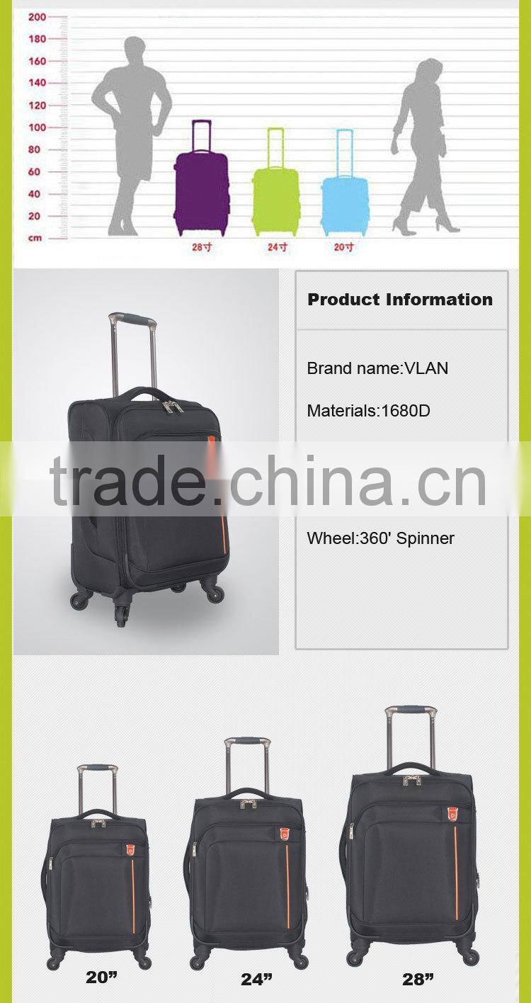 2016 Luggage and Travel Bags Professional wheeled aluminum trolley flight case