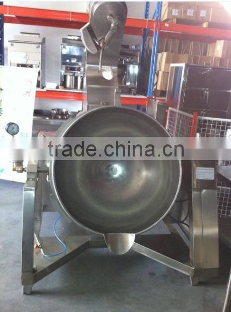 SUS304 automatic steam heating planetary cooking mixer
