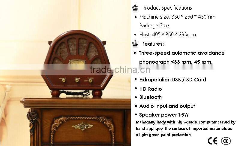 20W Active Portable Bluetooth Wooden Speaker Manufacturer Support FM Radio