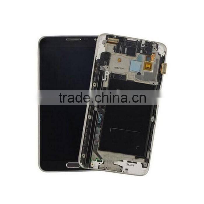 Black or White LCD For Samsung Galaxy Note 3 mini N7505 N750 Touch Screen Digitizer Frame Assembly