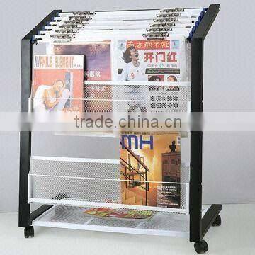 black metal jewelry display stand