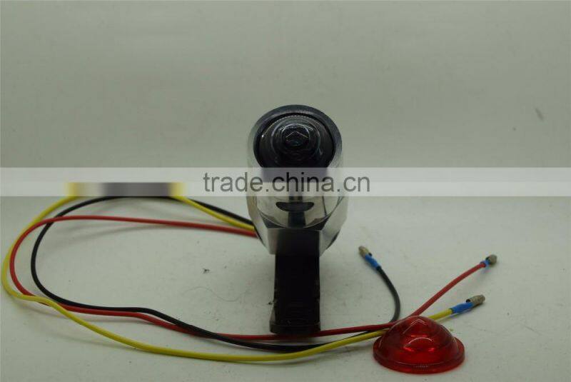 Motorcycle Side Mount Tail Brake Light Smoke Lens Bobber Chopper CB900F Nighthawk