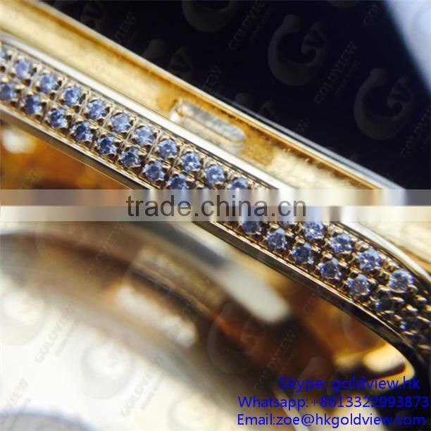 for apple watch 24k gold housing,new for apple watch gold,For apple watch housing gold color