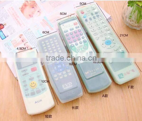 Silicone Rubber TV Remote Control Dust Cover / remote control dust protective cover / silicone dust cover