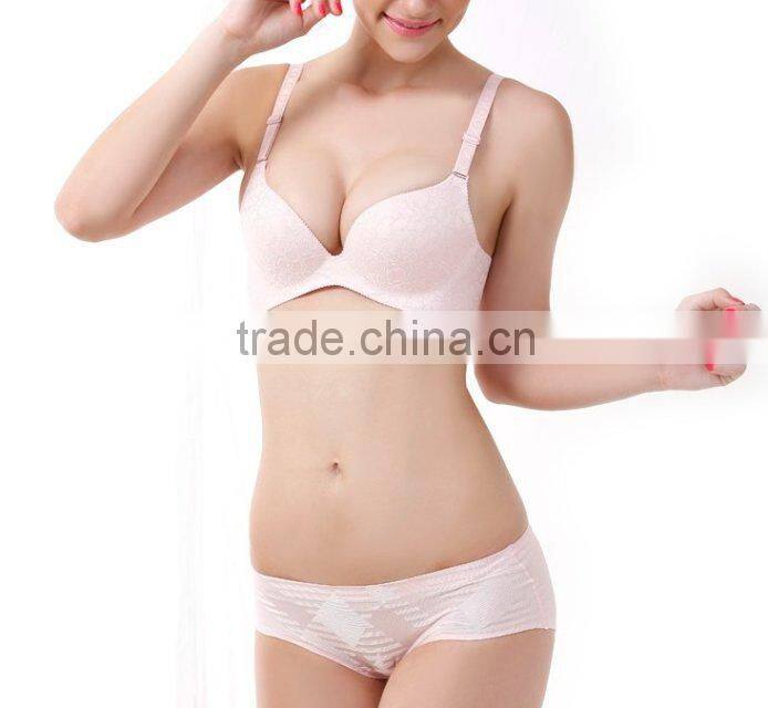 latest mesh silk bra and brief sets