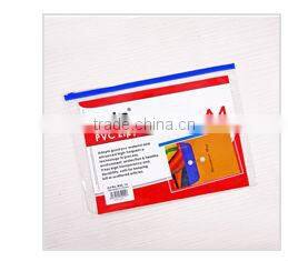 Hot sale A4 solid color plastic expanding file pocket