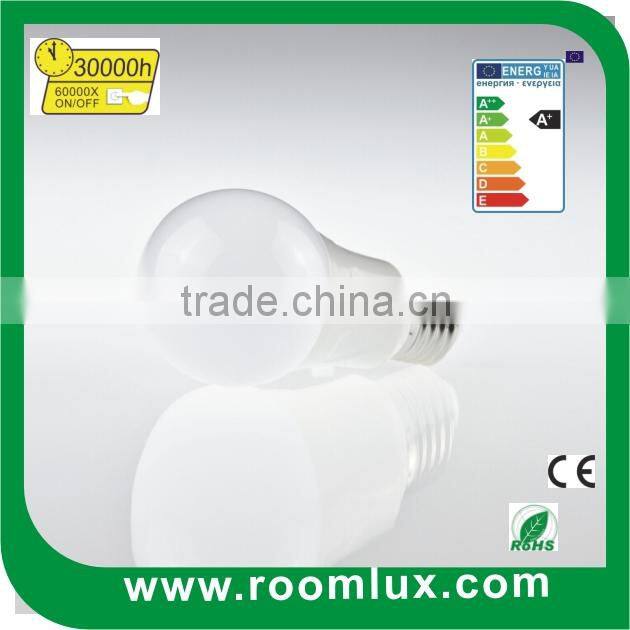 2015 new style aluminum and plastic A60 led lamp for residential