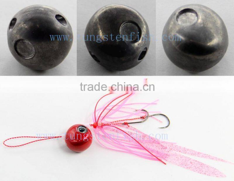 Tungsten jig head, tungsten fishing weights, fishing products