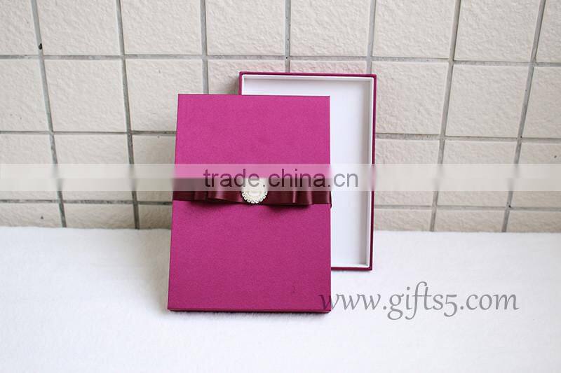 Handmade wedding invitation box