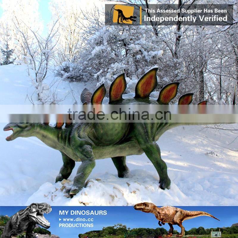 MY Dino-C082 Amusement park animatronic dinosaur stegosaurus model