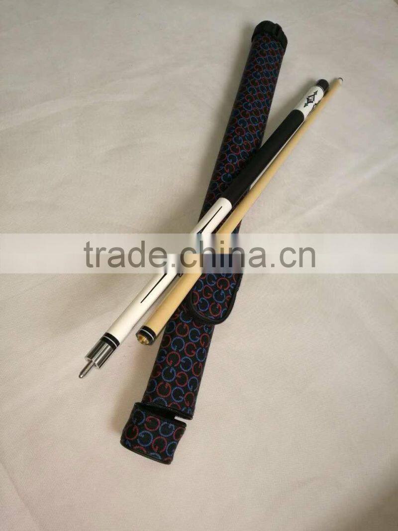 57 inch High quality 1/2 joint Maple billiard pool cue set with cue case/ Billiard cue set / Factory promotion