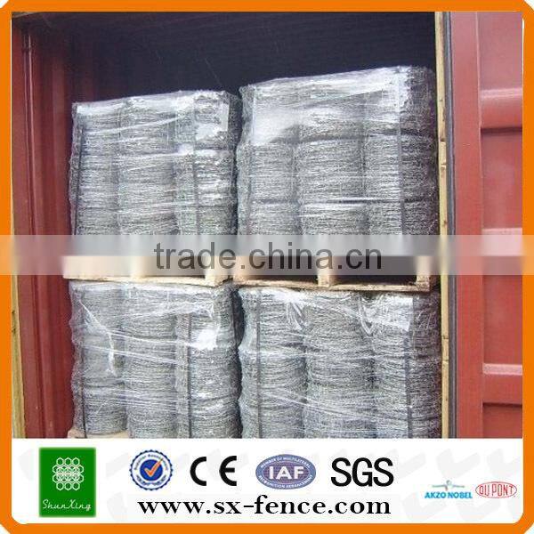 ISO,SGS,BV professional manufacturer Galvanized Barbed Wire Price