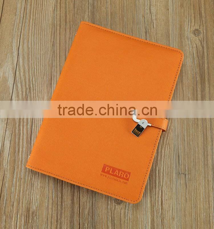 A5 PU leather notebook with elastic band Custom logo notepad