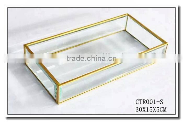 @~@ silver bronze black Dish, home party wedding office accessory, bridesmaid gift, gold brass and glass jewelry display tray