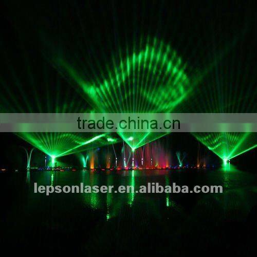 5W green animated DJ equipment laser light show