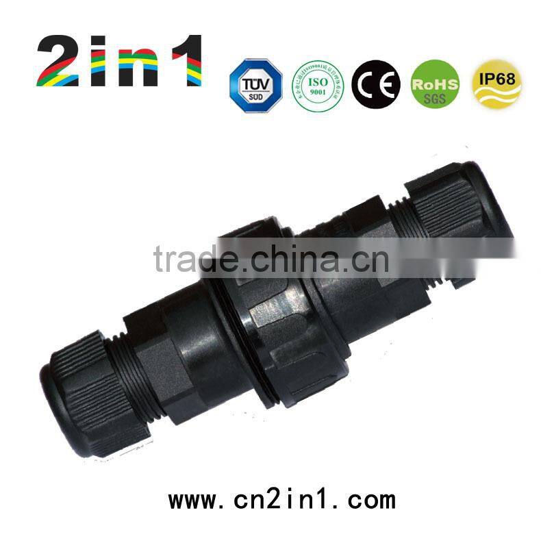 4 Pin Automotive Electrical Wire Connector,686A Series, IP68 Waterproof Rating, Electric Screw Connectors