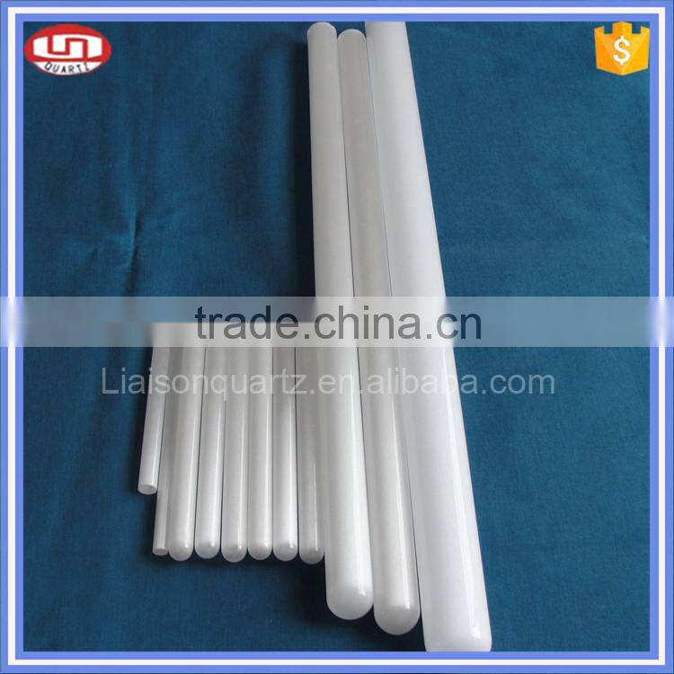 Quartz glass tube with large diameter