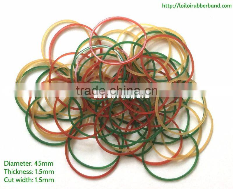 25mm - 45mm TOP sale factory price yellow rubber band