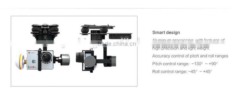 G-3D gimbal CNC brushless motor FPV 3-axis gimbal for DJI Phantom Walkera iLook and Go pro