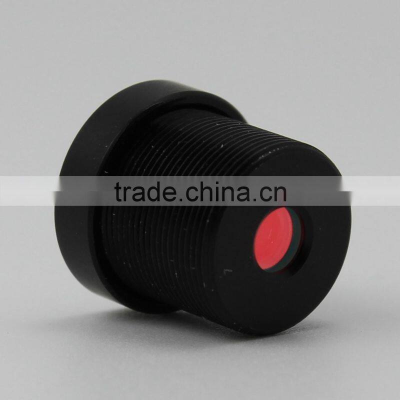 mini glass dome camera lens infrared night vision glasses fixed iris 4.6mm weatherproof dome cctv camera lens