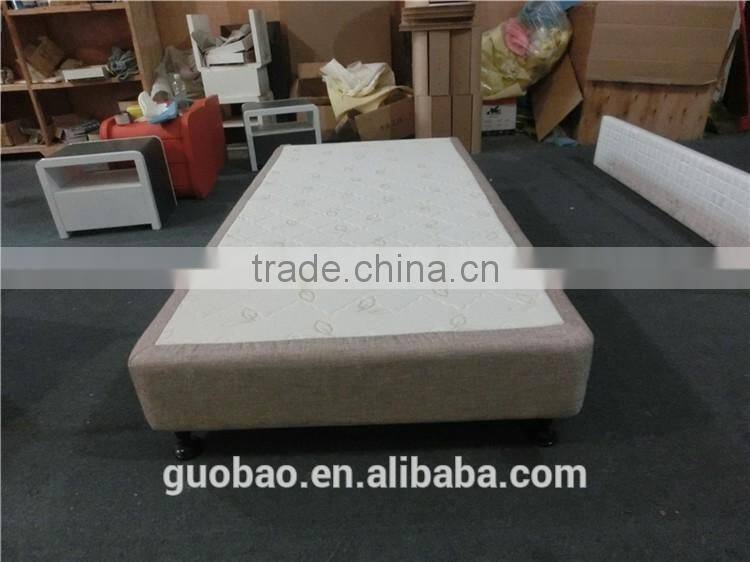 Fabric Upholstered Bed super quality king single fabric bed frame