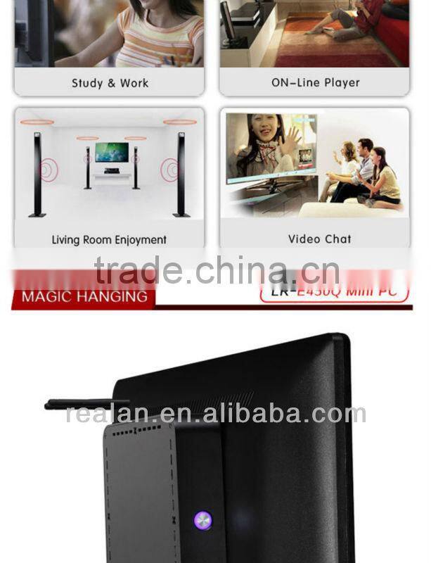 Realan LR-E450Q newest mini itx case mini computer