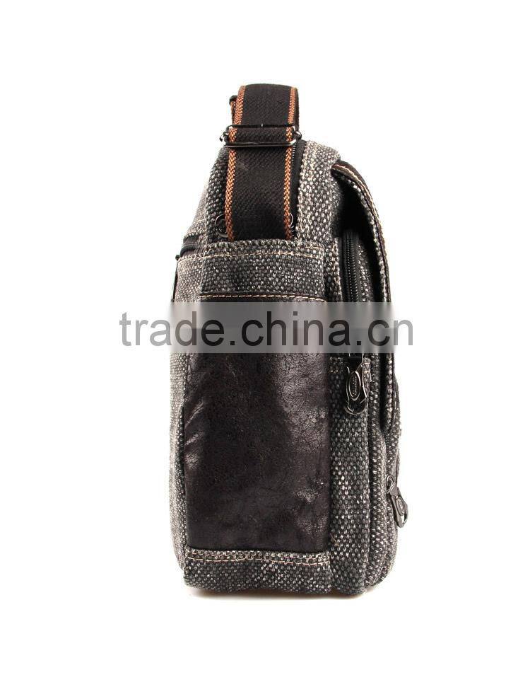 Vintage Canvas Messenger Bag Cell Phone Sling Bag Tablet Messenger Bag Crossbody Bag School Travel Bag