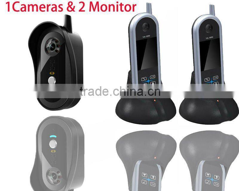 Wireless Interphone Security Color Camera Transmission for Villa