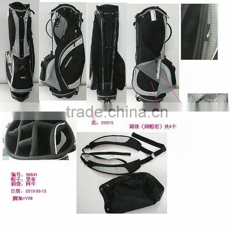hot sale golf stand bag with cooler pocket