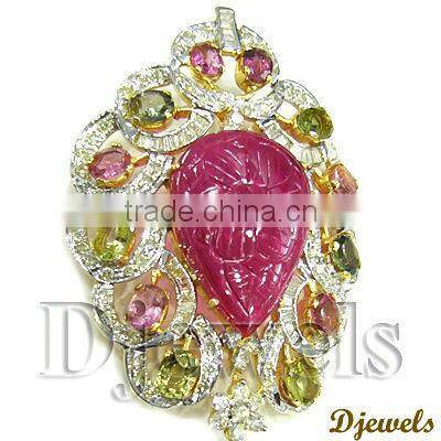 Diamond Pendants, Gold Diamond Pendants, Diamond jewelry