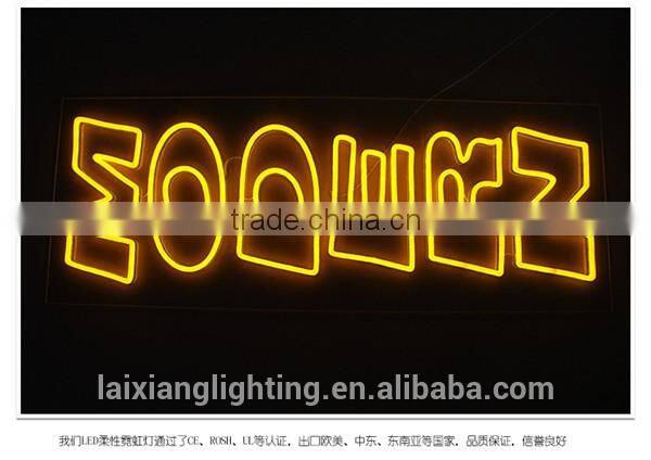 AC110V 4.8W 16*26mm Holiday Lighting flexible led neon tube light