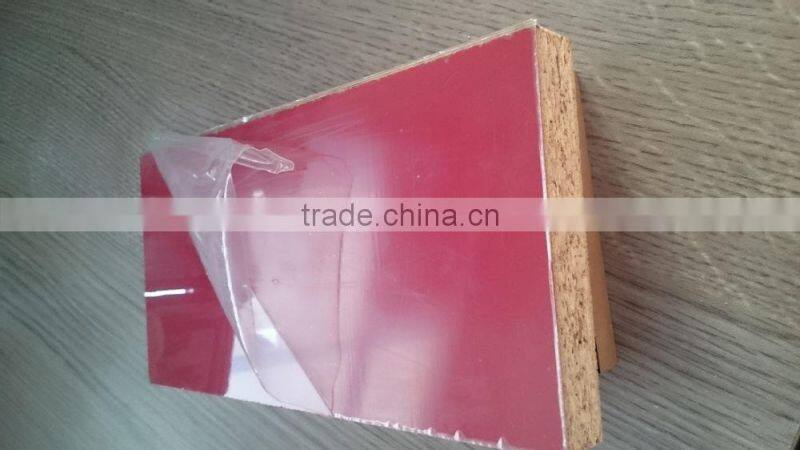 E1 grade uv MFC board for furniture ,cupboard