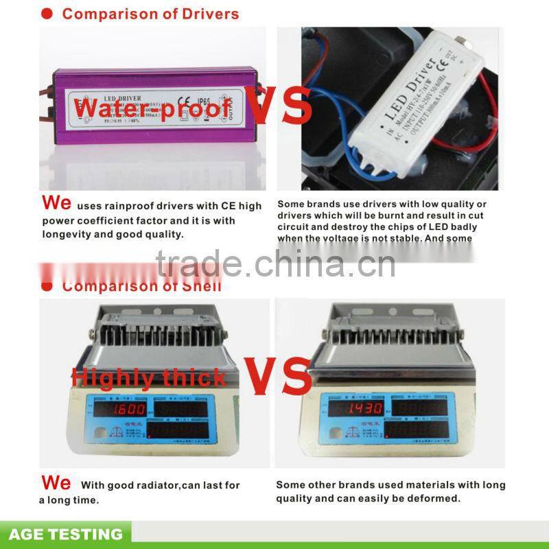 bridgelux 150w high power led torch light with CE Rohs