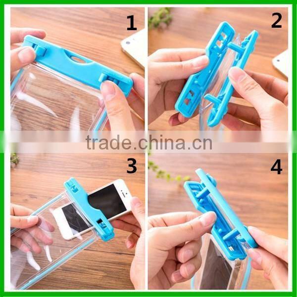 Promotion white transparent waterproof case for iphone 7/ 7 plus