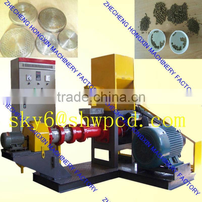 High capacity animal fish feed pellet machine