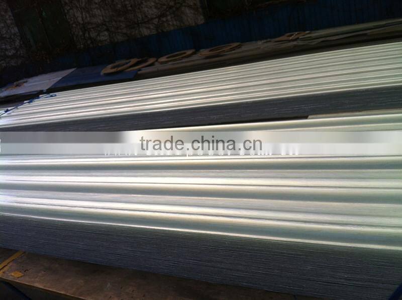 2.0mm/1.5mm Excellent Light Transmittance Corrugated FRP Sheet