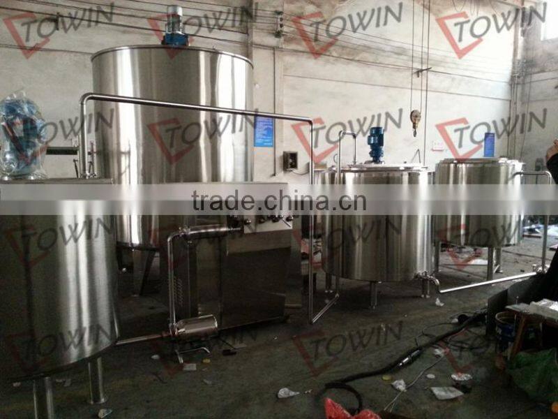 commercial stainless steel milk pasteurization machine for sale