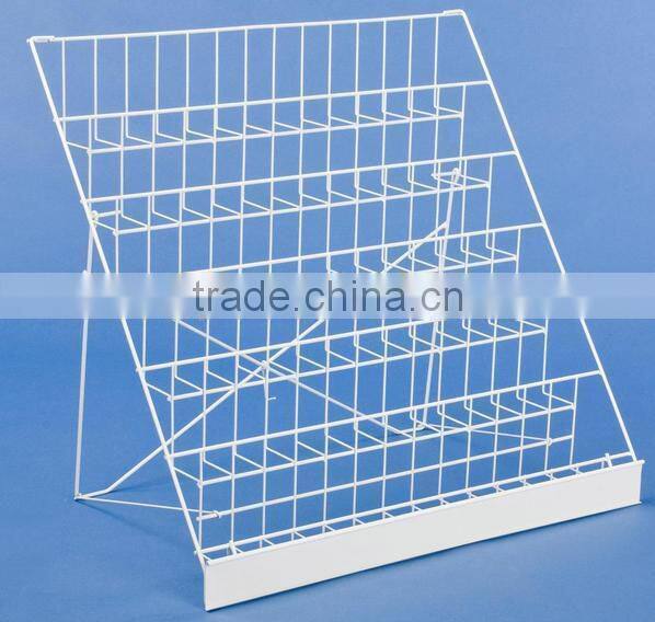 6-Tiered 29" Wire Display Rack for Tabletops