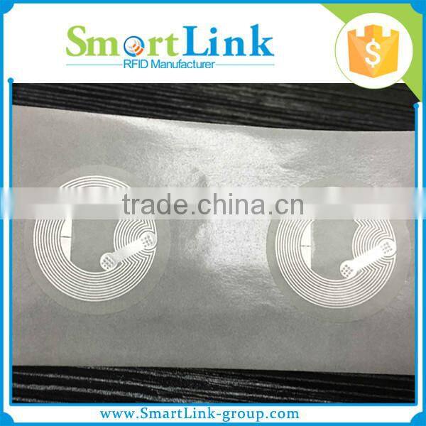 cheap 25mm Circle NFC Rfid Tags label Sticker,writable 13.56MHz ISO14443A S50/F08 chip inlay,1024 Bytes rfid nfc tags