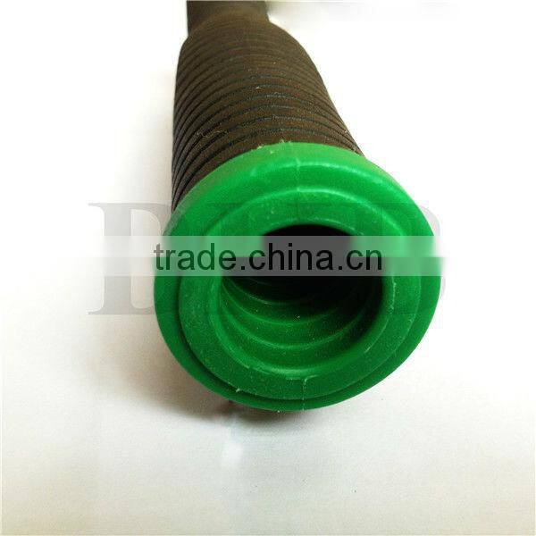 9 inch yellow stripes acrylic decorative wall paint roller with soft rubber handle