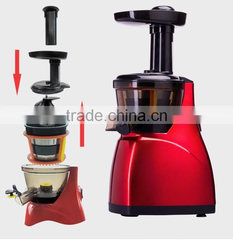 304 food grade stainless steel juicer machine,high juice rate juice dispenser with big mouth HJ-CM019