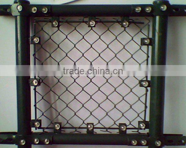 freeway and railway mesh fence