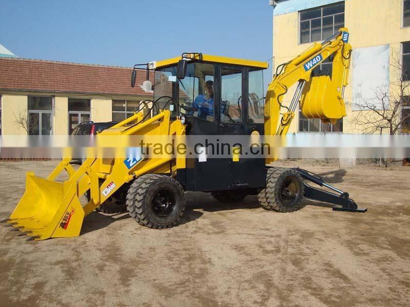 6000KG 0.4CBM WZ40-16 wheel backhoe loader , backhoe loader for sale 2015 good performence!