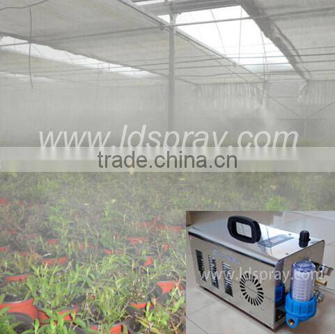 7L/min high quality high pressure agriculture fog misting fine machine with digital timer